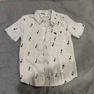 Abercrombie boys button down